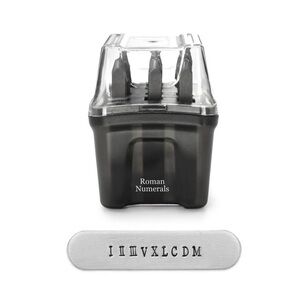 Impressart Roman Numerals metal stamp set